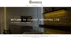 Desktop Screenshot of crystal-solutions-ltd.co.uk