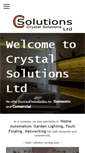 Mobile Screenshot of crystal-solutions-ltd.co.uk